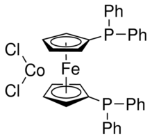[1,1-Bis(diphenylphosphino)ferrocene]cobalt(II) chloride - CAS:67292-36-8 - Co(dppf)Cl2, Dichloro[ferrocene-1,1?-diylbis(diphenylphosphine-P)]cobalt(II), Dichloro[1,1-bis(diphenylphosphino)ferrocene]cobalt(II)